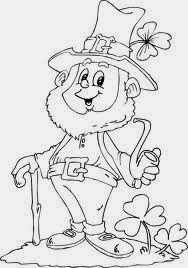 Top 10 Leprechaun Coloring Pages For St Patrick's Day