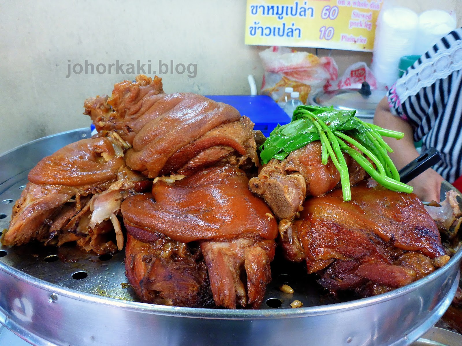 Braised Pork Leg Rice in Thailand | Kao Ka Moo ข้าวขาหมู JK1822 |Johor