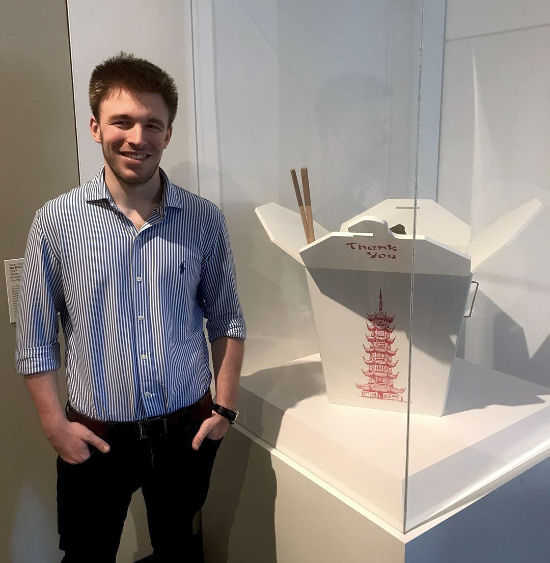 UF Sculpture MFA Peter Palfi in the Samuel P. Museum of Art Exhibition