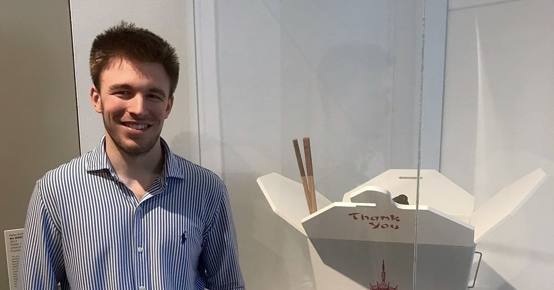 UF Sculpture MFA Peter Palfi in the Samuel P. Museum of Art Exhibition