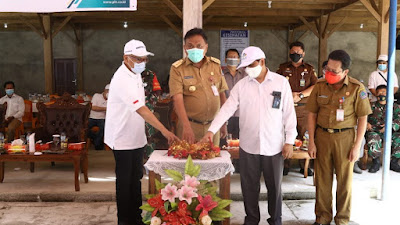 Beri Bukti Bukan Janji, Gubernur Olly Resmikan PLTD di Pulau Siladen