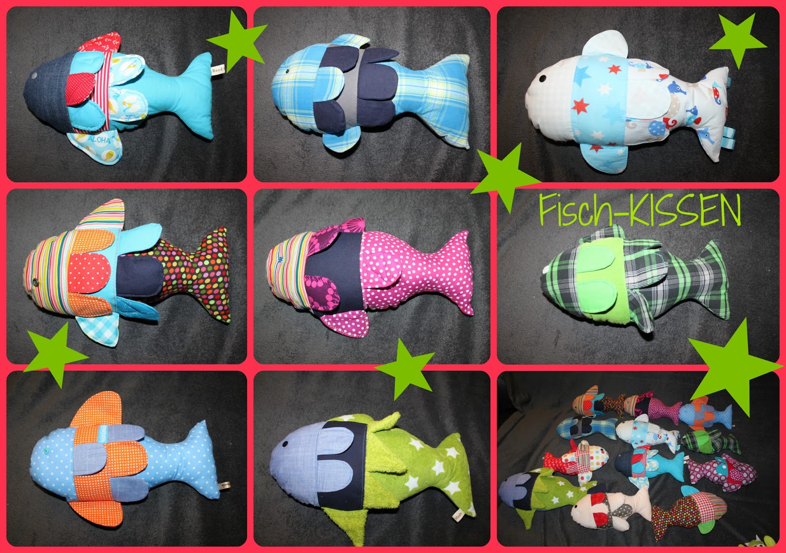 Schnittmuster Fisch Hay Fisch Dikiş Sewing Stofftiere Nähen