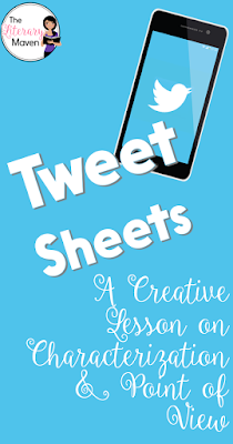 Forget those boring chapter summaries you usually assign to accompany your students' independent reading. Instead, try out "tweet sheets." This activity reinforces characterization and point of view while also allowing students to use their creativity as they explore the characters in their novel.