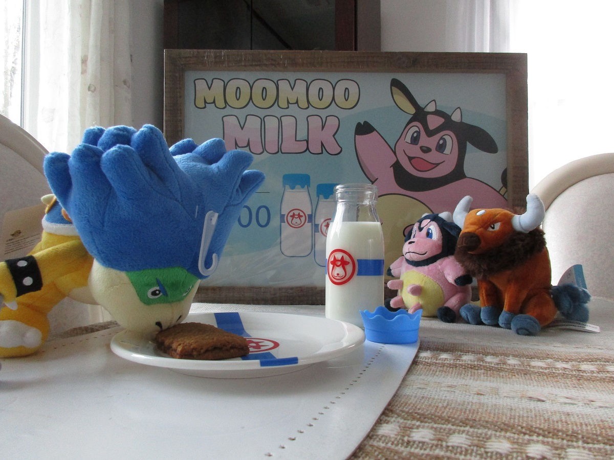 Pokemon Moomoo Milk Milktank Glass Milk Bottle With -  Denmark