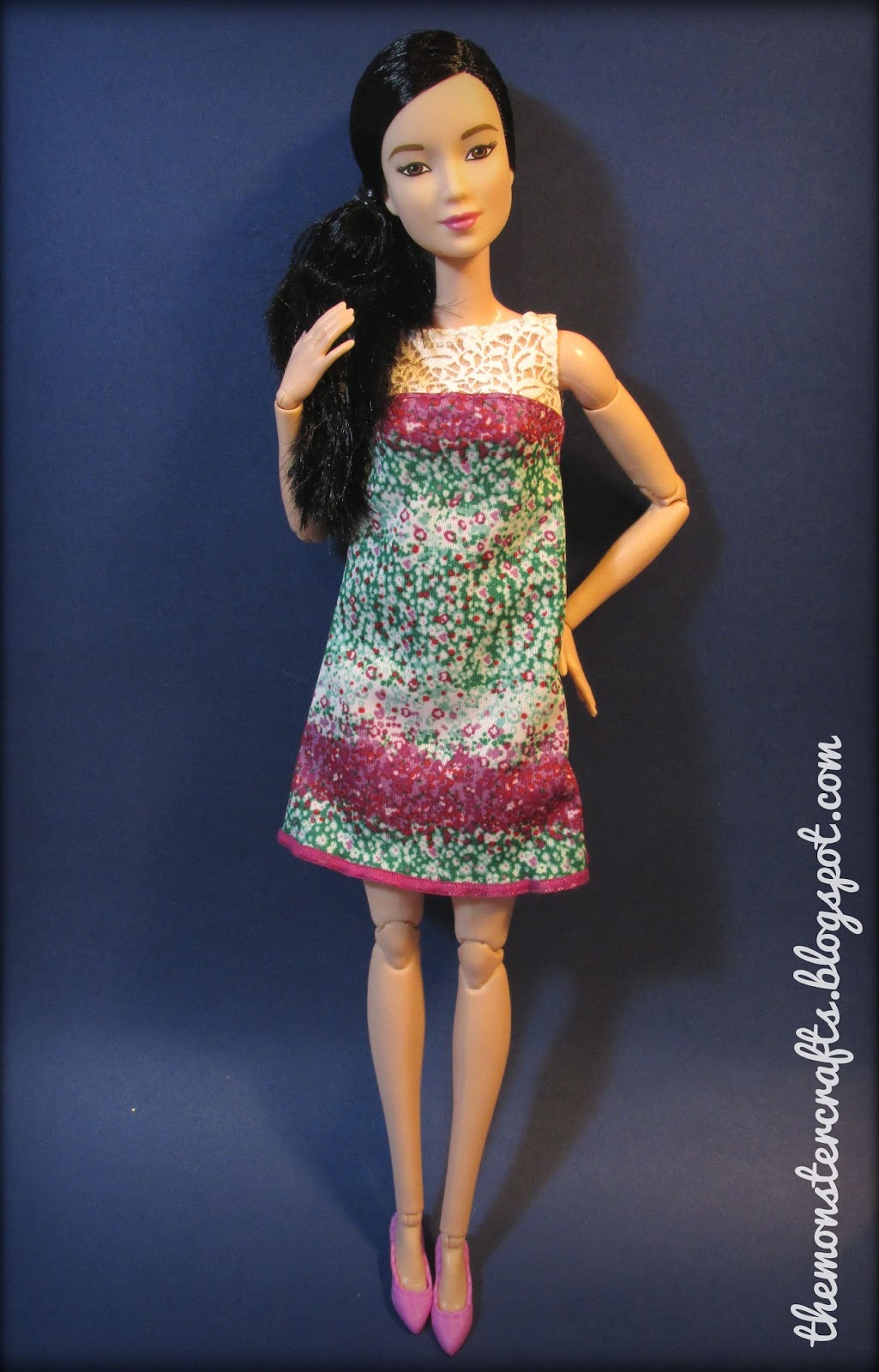 Doll review: Barbie Made to Move "Purple Top"