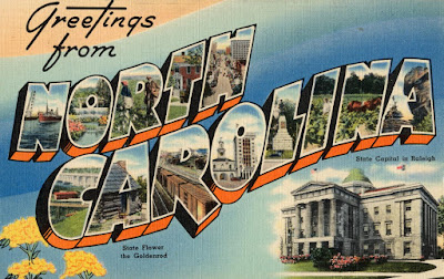 North Carolina postcard