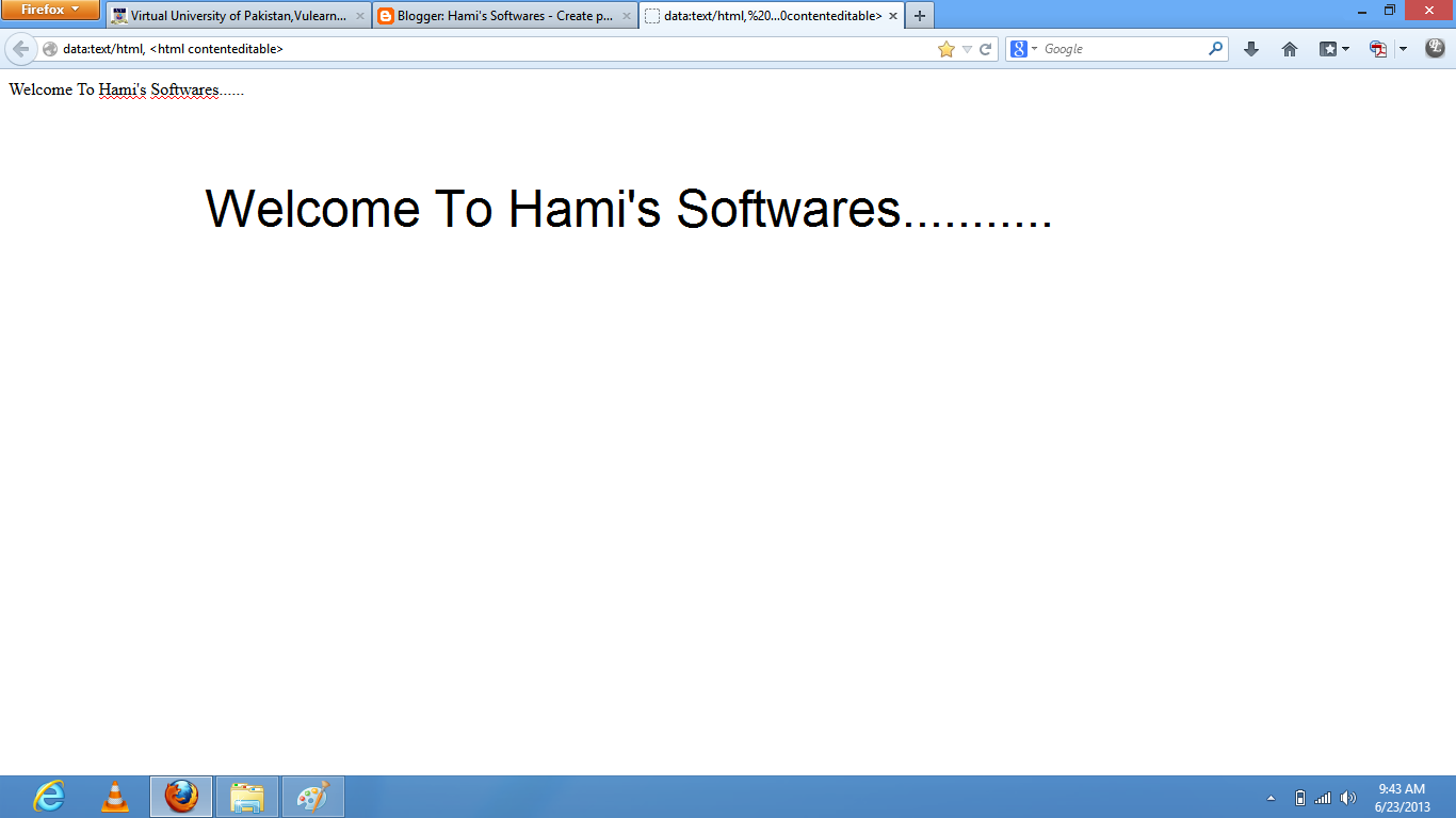 Turn Your Browser into a Notepad With a Single Line of HTML5 Hami's