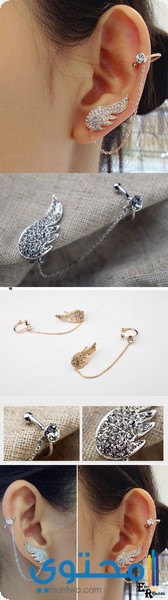 اكسسوارات شكل ورد حلق