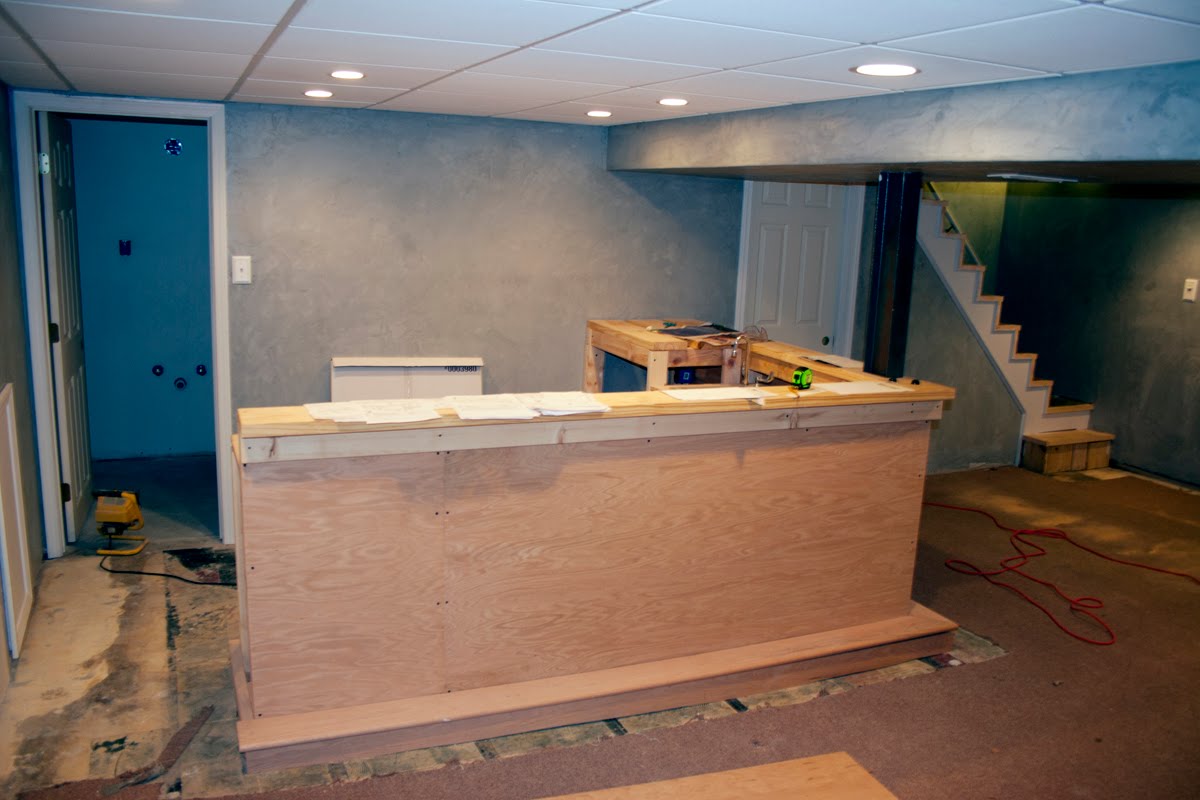 Hockey Haven The do it yourself basement remodel How long does it