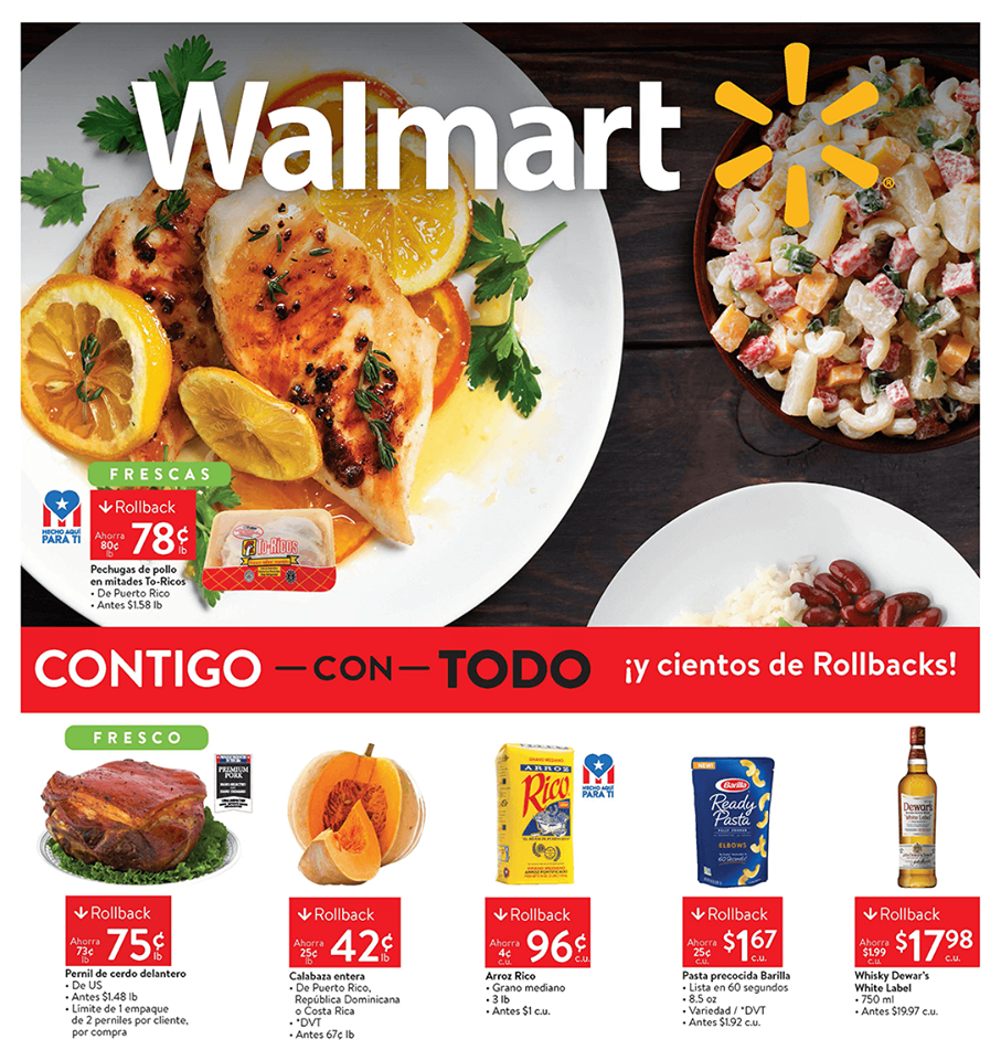 Ahorros Diarios Usando Cupones Especiales en las tiendas Walmart