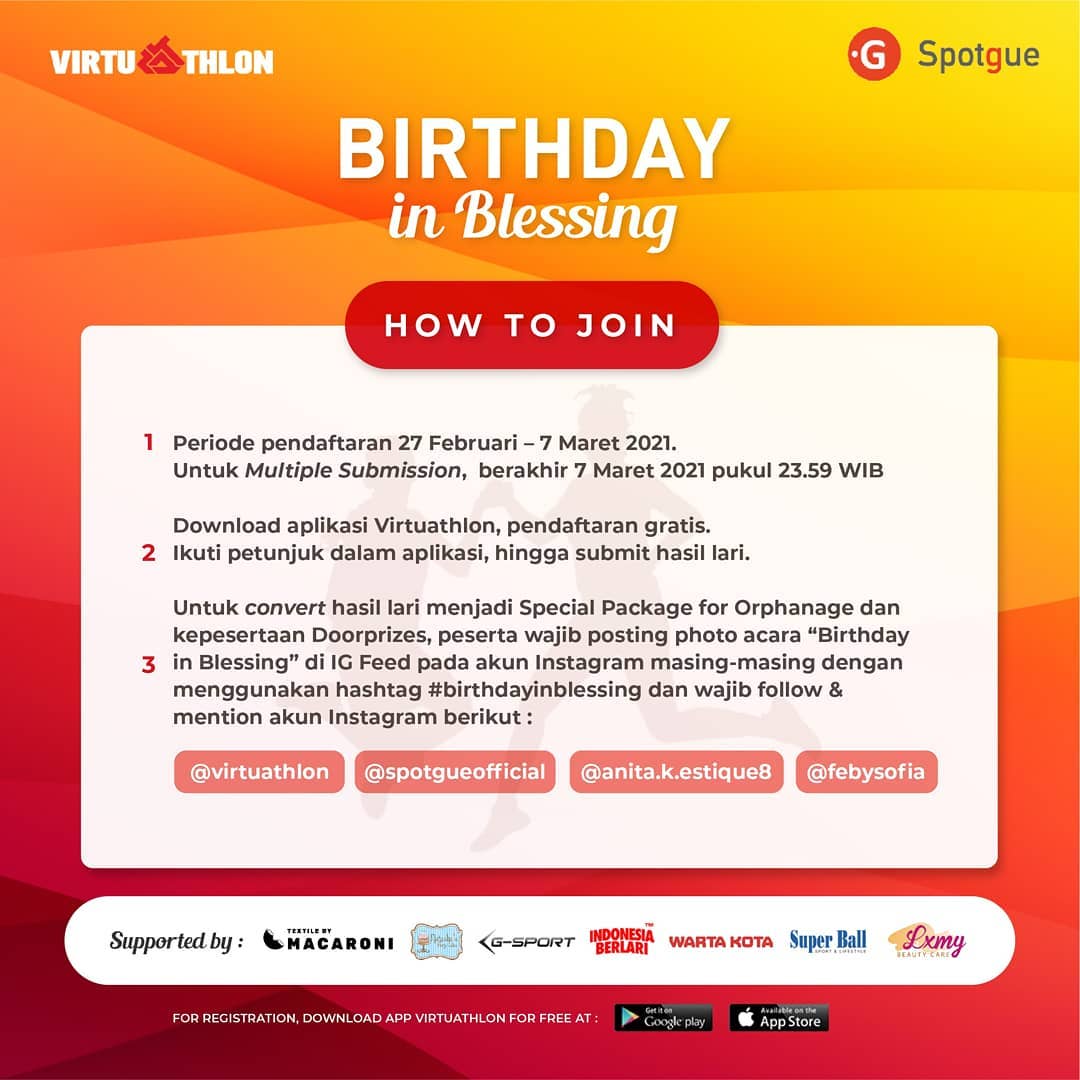 🔍 Birthday in Blessing Virtual Run • 2021 Birthday in Blessing Virtual Run • 2021