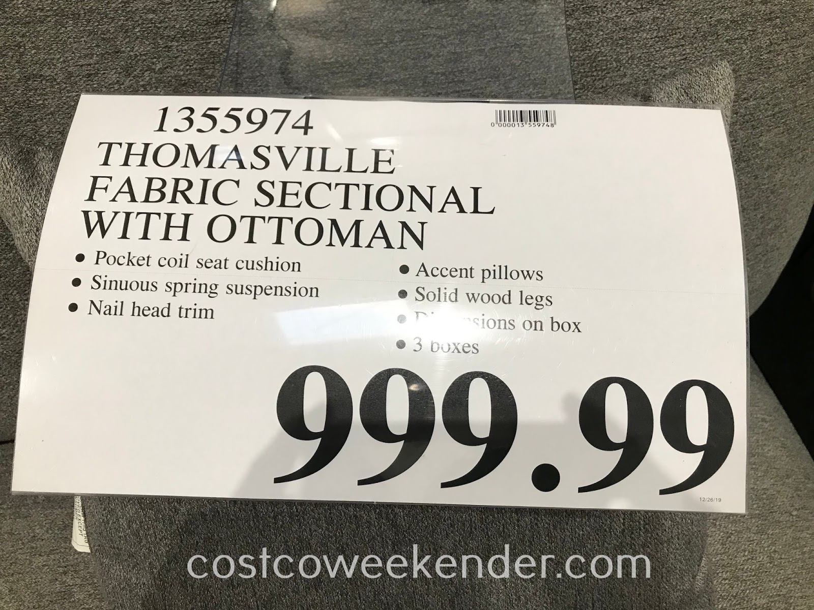 Thomasville Sectional Costco The Costco Connection January 2021
