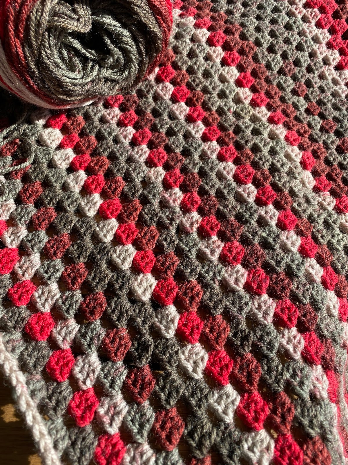 Red Velvet Crochet Blanket Samelia's Mum