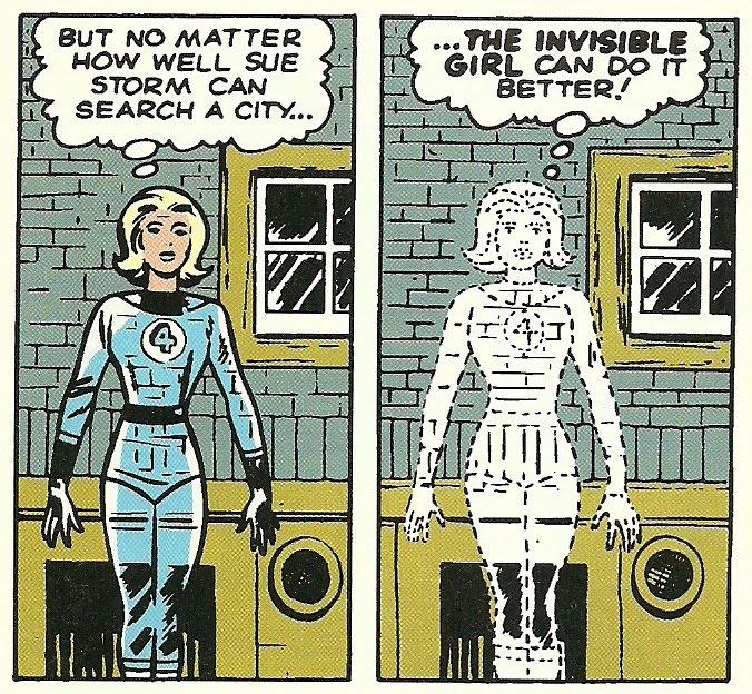 Too Busy Thinking About My Comics: On Stan Lee & Jack Kirby's Sue Storm,  Super-Woman & Invisible Girl: What's To Be Done With The Fantastic Four?  (Part 3 of 4)