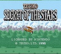 Tecmo Secret of the Stars - Título RPG