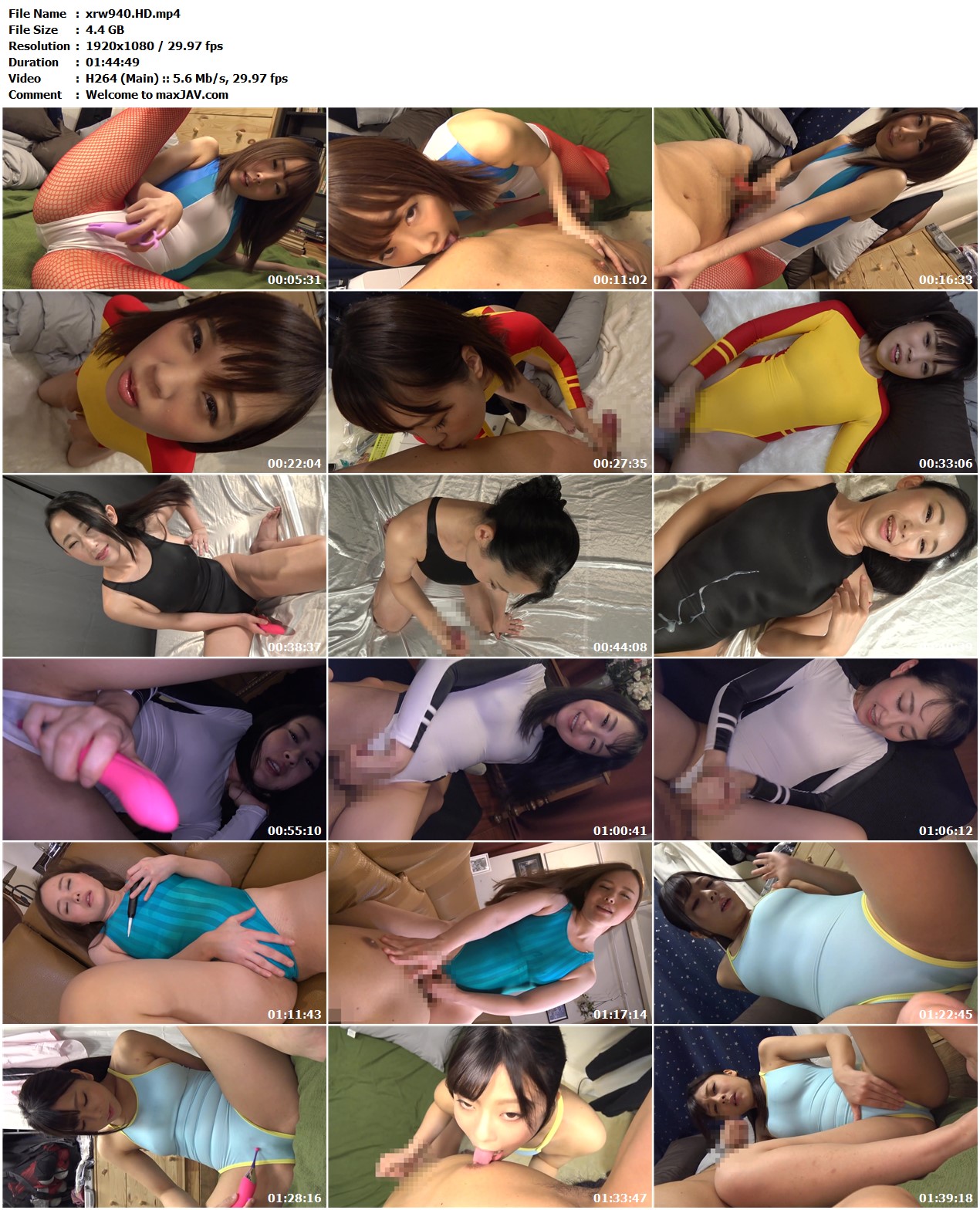 XRW-940 Bukkake Sperm Older Sister In Swimsuit – HD | JAV Max Quality