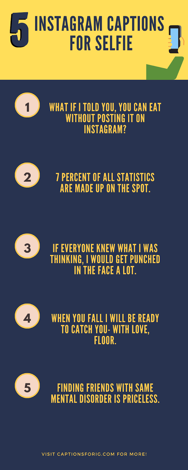 Witty Captions For Selfies 130+ *Funny* Short Instagram Captions For Selfie 2021 - Captions For Ig