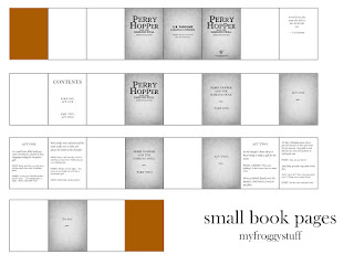 My Froggy Stuff How To Make A Miniature Harry Potter Book For Dolls Free Printables