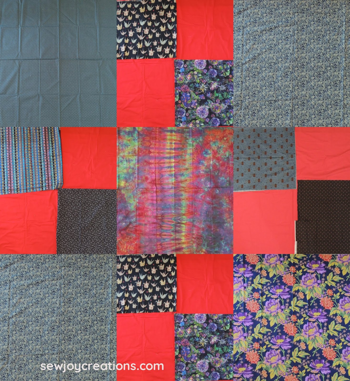 Sew Joy Choosing Background Fabrics for the Liberated Churn Dash Quilt