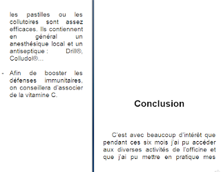 rapport de fin de stage en pharmacie