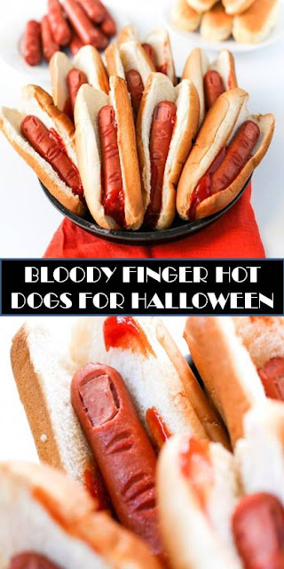 #Halloween #Food #BLOODY #FINGER #HOT #DOGS #FOR #HALLOWEEN - Daily ...