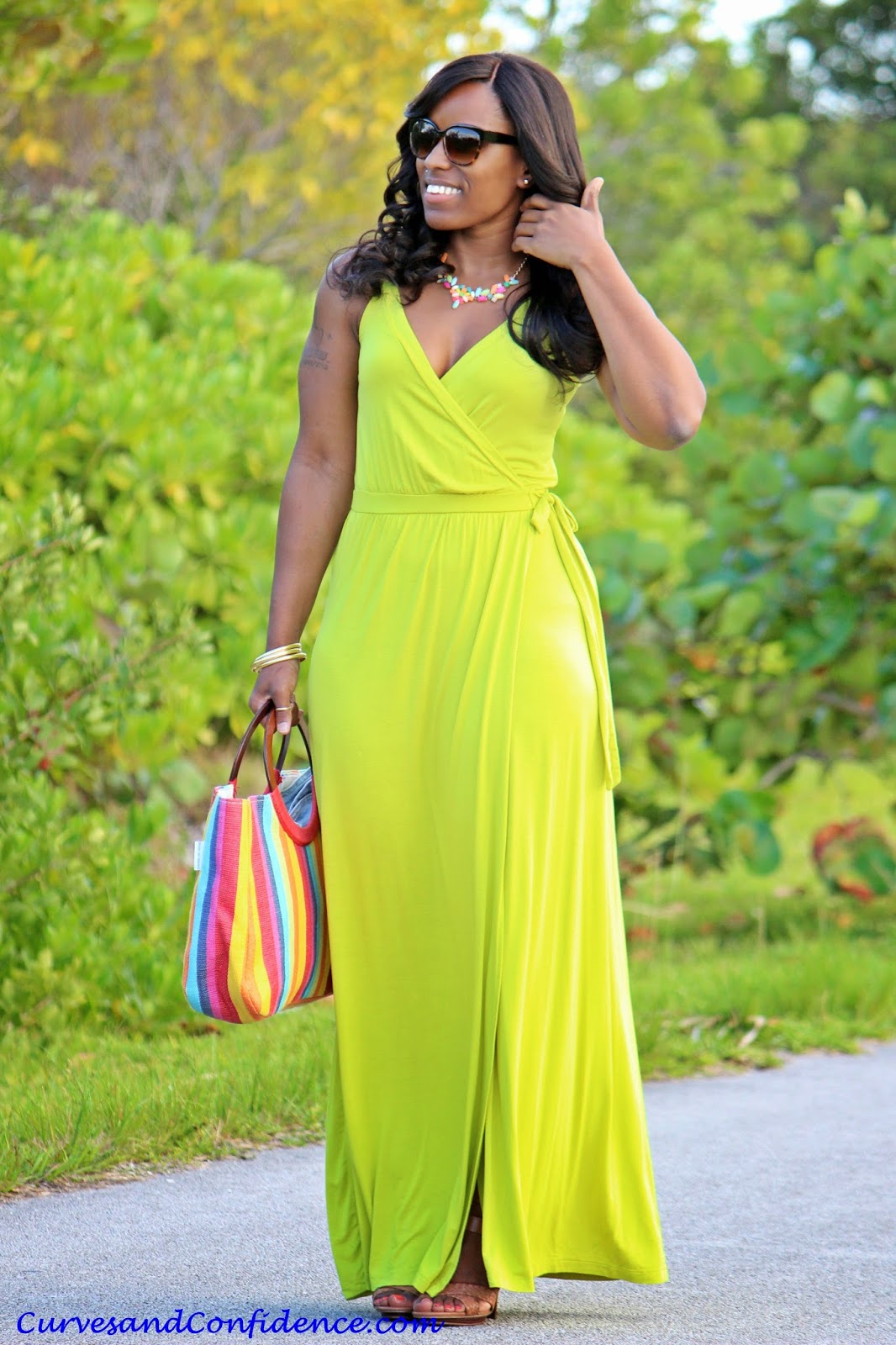 maxi+wrap+dress,+oldnavy+maxi+dress,+simple+weekend+outfit,+miami ...