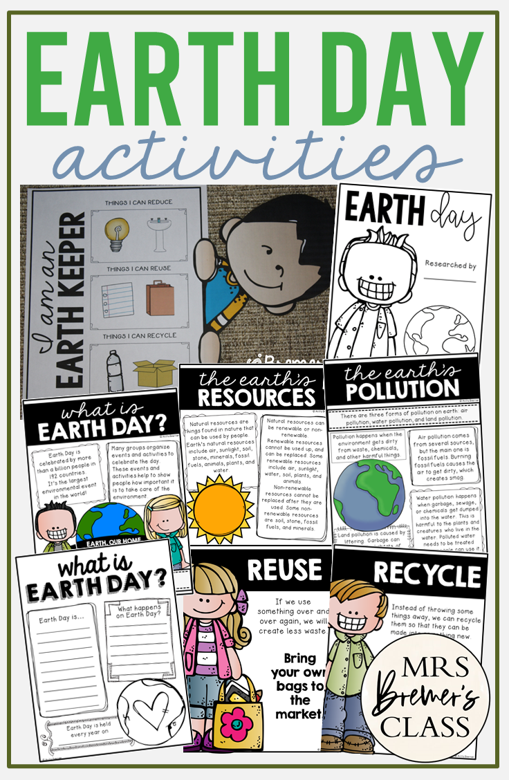 Tons of Earth Day Activities! | Mrs. Bremer's Class