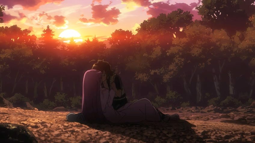 Gambar Anime/Kartun Sunrise, Sunset dan Matahari Cerah ...