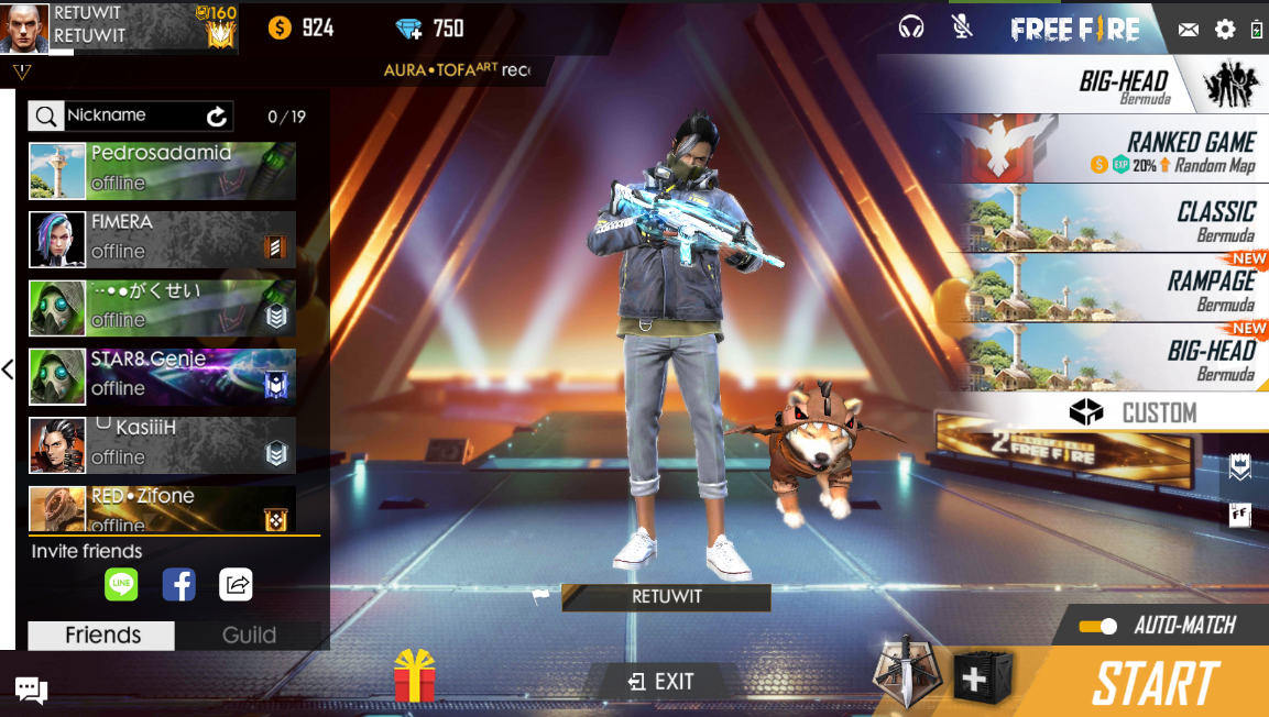 Garena Rilis Mode Terbaru Big Head Free Fire Advance Server