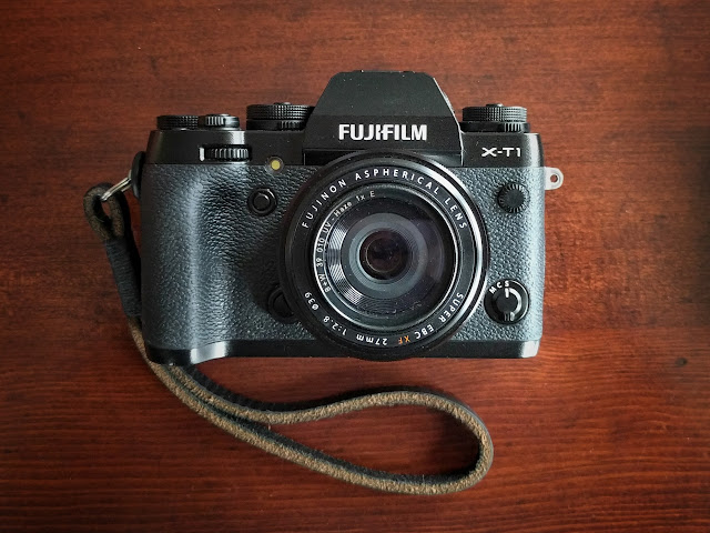 Fujifilm X-T1 fujinon 27 pancake