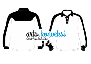 Kaos Polos Hitam Depan Belakang