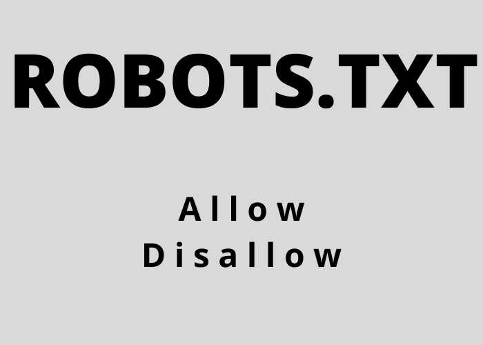Robots Txt File Robots Txt File