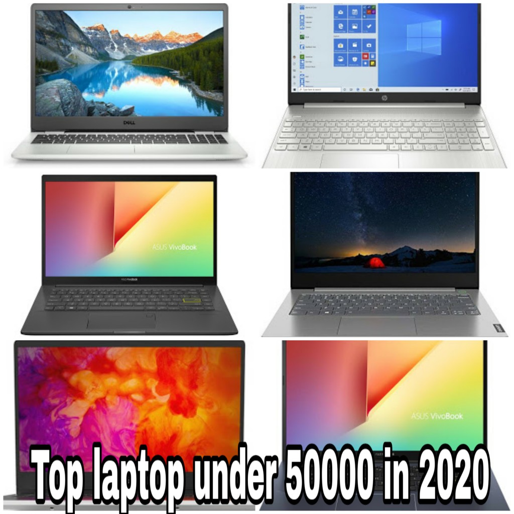 List Of Best Laptops Under 50000