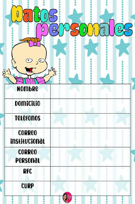 agenda-escolar-rugrats-imprimir-pdf