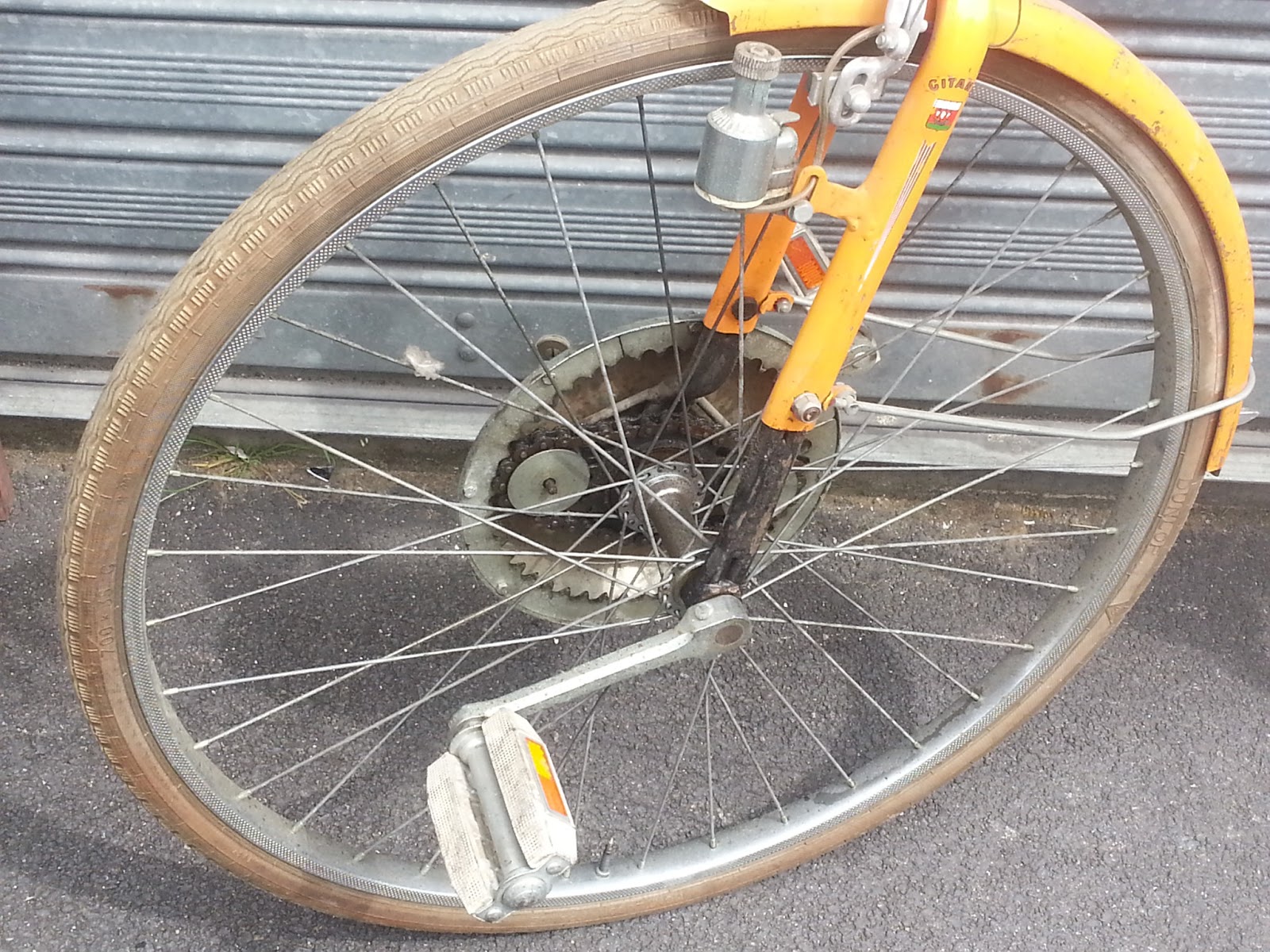 old school big wheel bike