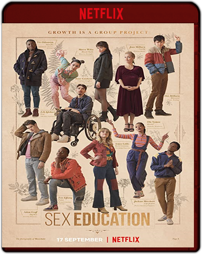 Sex Education: Season 3 (2021) 1080p NF WEB-DL Dual Latino-Inglés [Subt. Esp] Serie de TV. Comedia)