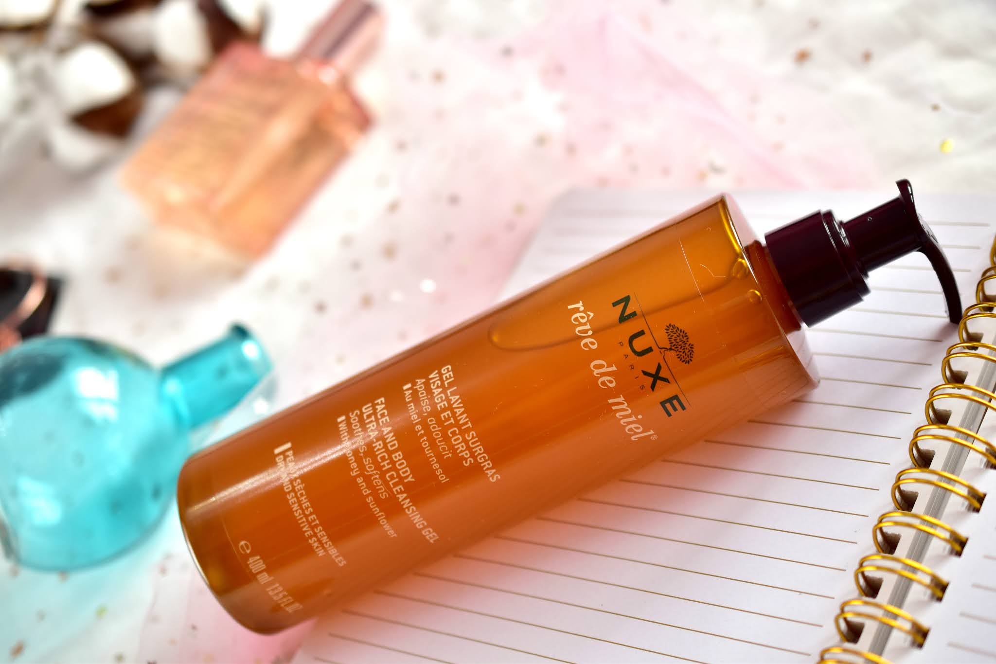 NUXE Reve De Miel Face and Body Ultra Rich cleansing gel
