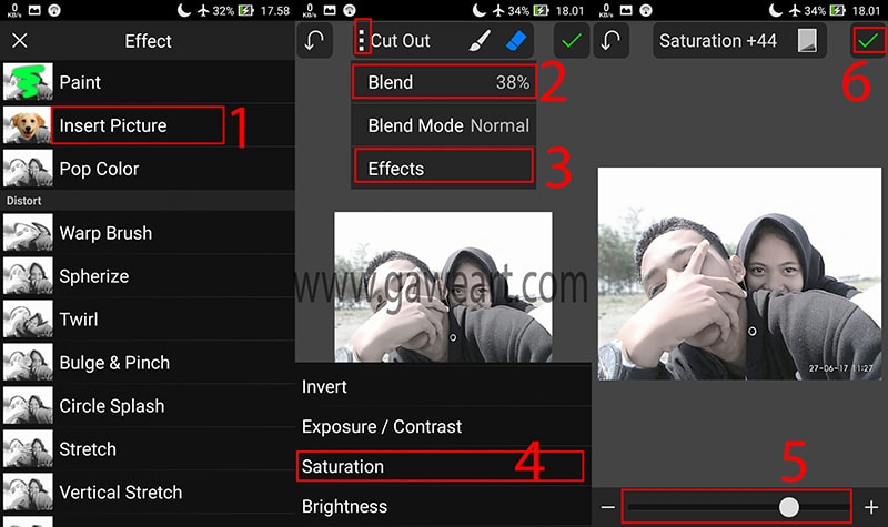 Cara Membuat Efek Aquamarine Di Android Picsay Pro