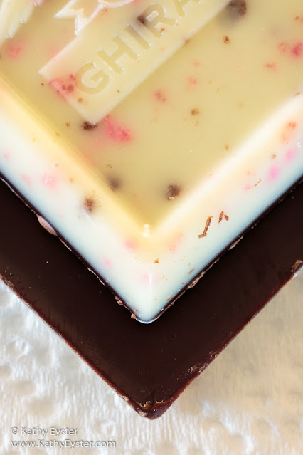 peppermint bark dark chocolate candy