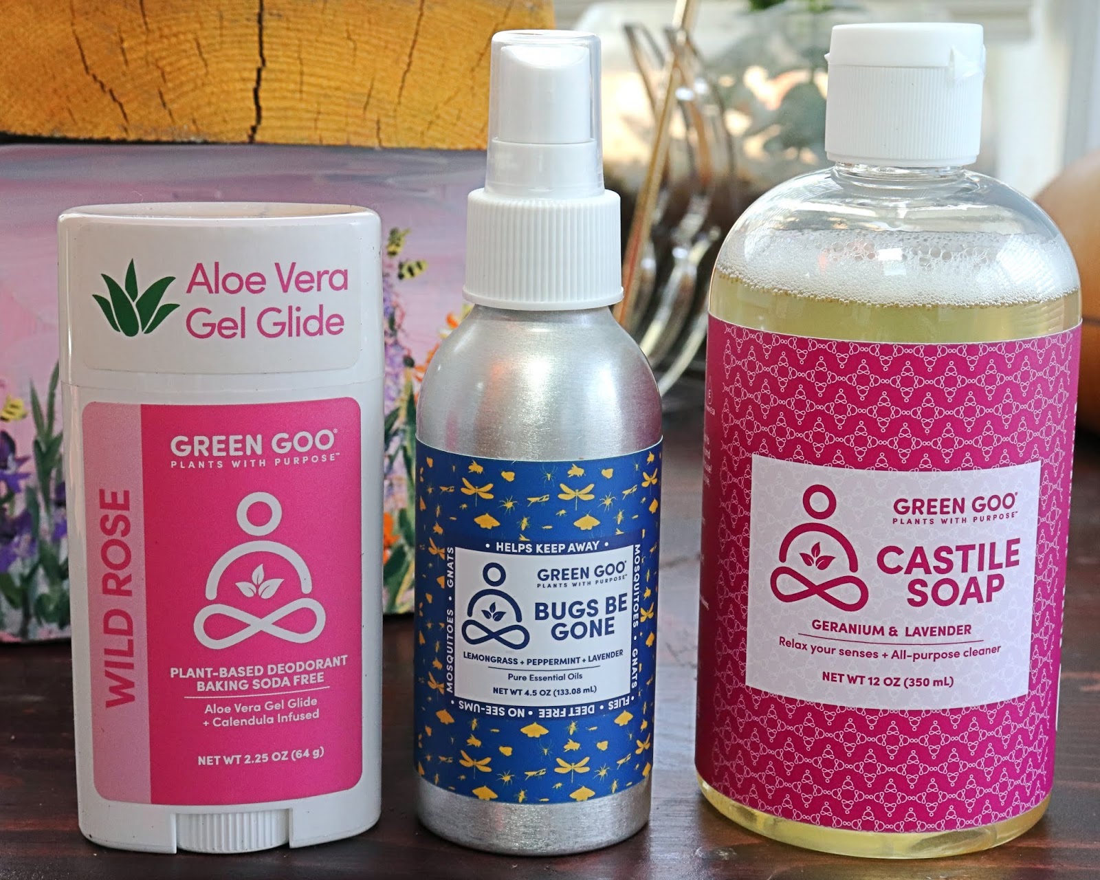 Create With Mom All Natural Green Goo Products for home and body