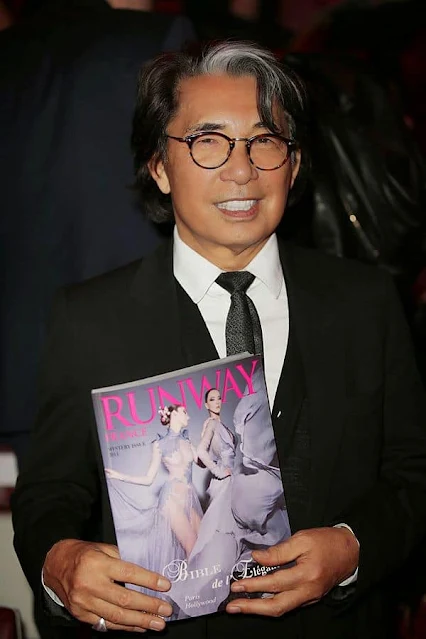 Kenzo Takada support to RUNWAY MAGAZINE