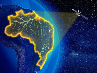 satélite geoestacionário