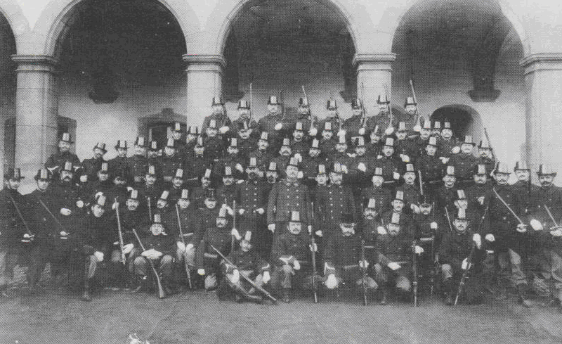 T'avau Binche: La garde civique de Binche