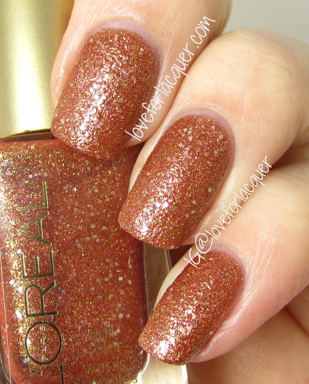 L'Oreal Gold Dust Colour Riche Nail Lacquer Swatches ...