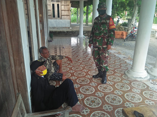 Babinsa Silahturahmi Bersama Warga Binaan