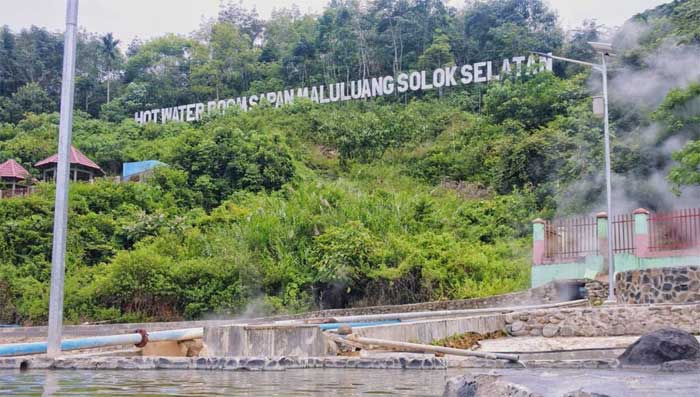 Hot Water Boom Sapan Maluluang Solok Selatan