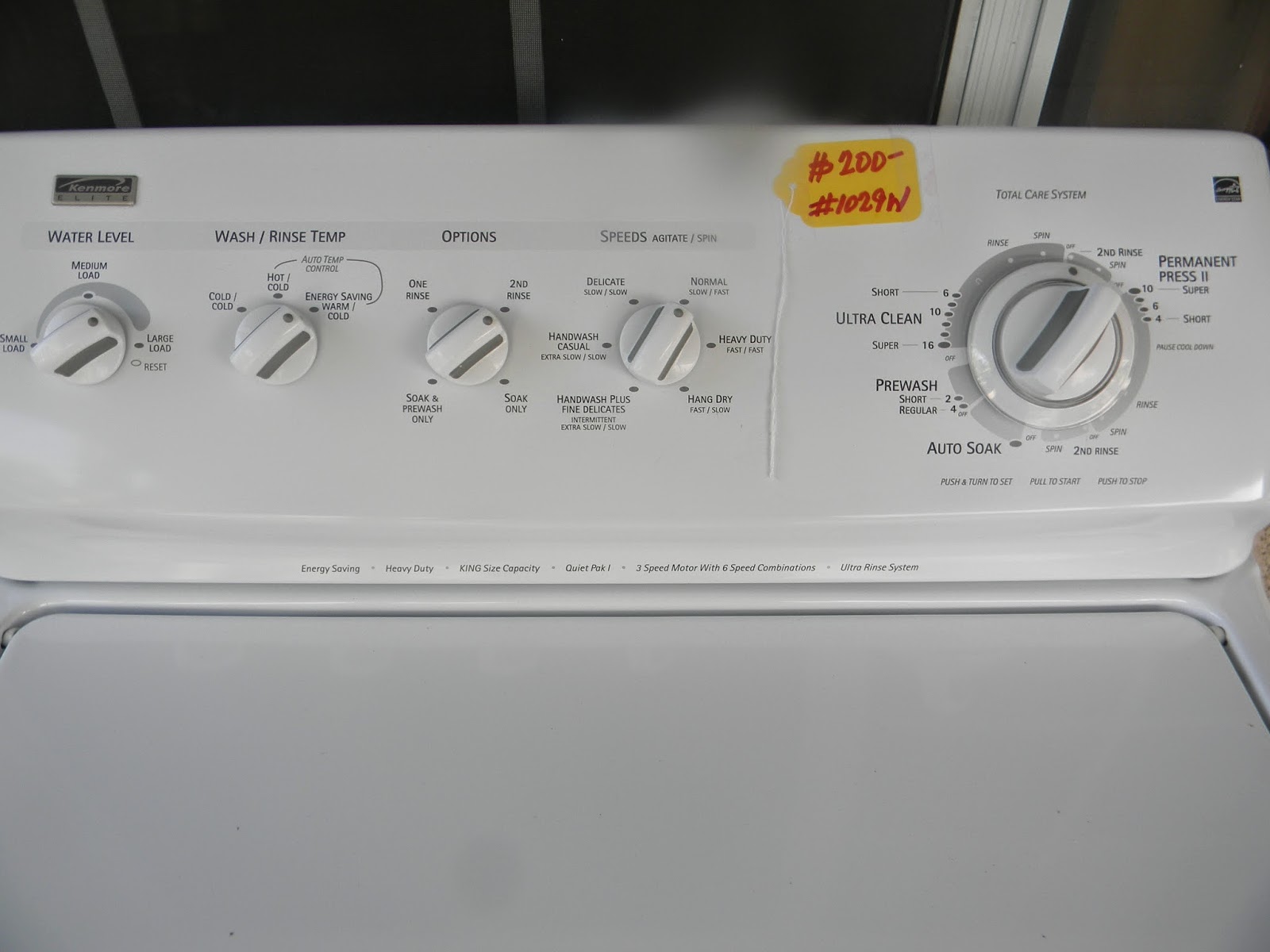 Items for Sale 1029W Gently used Kenmore Elite Washer For Sale