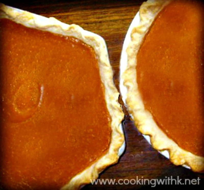 Sweet Potato Pie is a humble pie of the South. Many times served during the sweet potato season which is in the fall.   It is a must have for Thanksgiving around our house.