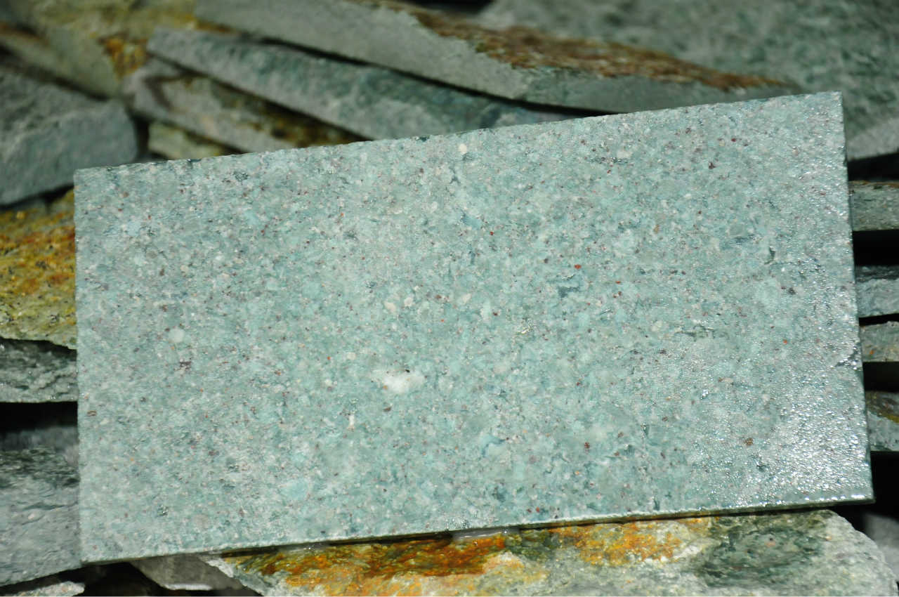 36 Keramik Batu Alam Warna Hijau Terkini