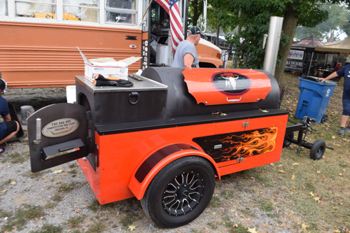 offset pit at the 2019 Praise The Lard BBQ Contest